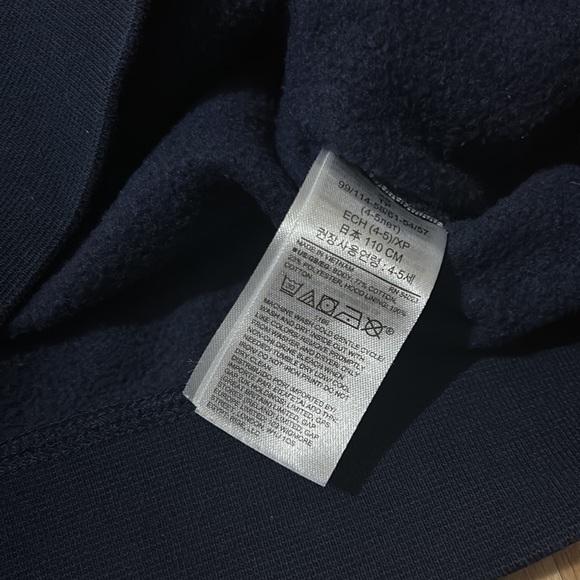 Gap Star Wars stormtrooper navy hoodie sz can (4-5) - Picture 7 of 7